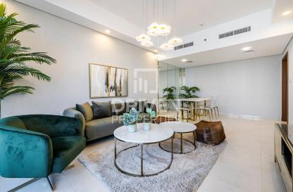 Apartment - 1 - 2 for rent in Waves Tower - Business Bay - Dubai