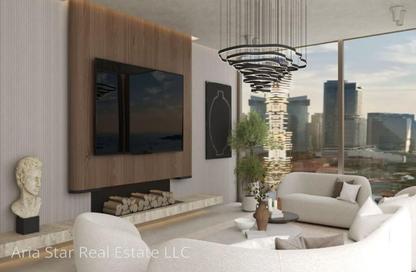 Apartment - 2 Bedrooms - 3 Bathrooms for sale in Habtoor Grand Residences - Dubai Marina - Dubai