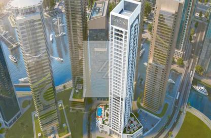 Apartment - Studio - 1 Bathroom for sale in Pelagos by IGO - Dubai Marina - Dubai