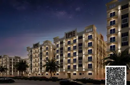 شقة - 2 غرف نوم - 3 حمامات للبيع في قرية الاميرة - الياسمين - عجمان