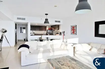 شقة - غرفة نوم - 2 حمامات للايجار في برج لاجونا - (JLT) مجمع A - أبراج بحيرات الجميرا - دبي