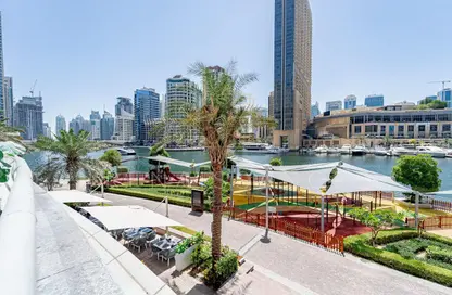 Retail - 4 Bedrooms - 4 Bathrooms for rent in Bay Central 3 - Dubai Marina - Dubai