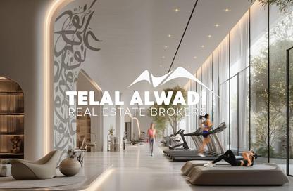 Apartment - 1 Bedroom - 2 Bathrooms for sale in Al Ghaf Tower - Al Khan - Sharjah