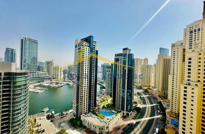 Apartment - 2 Bedrooms - 3 Bathrooms for rent in Rimal 1 - Rimal - Jumeirah Beach Residence - Dubai