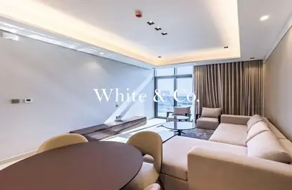 شقة - غرفة نوم - 2 حمامات للايجار في برج النبلاء - الخليج التجاري - دبي