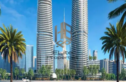 شقة - غرفة نوم - 2 حمامات للبيع في كنال هايتس 2 - الخليج التجاري - دبي