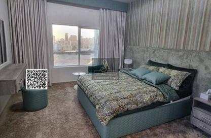 Apartment - 1 Bedroom - 2 Bathrooms for sale in Orient Tower 1 - Orient Towers - Al Bustan - Ajman