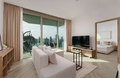 شقة - غرفة نوم - 1 حمام للايجار في بنينسولا ثري - بنينسولا - الخليج التجاري - دبي