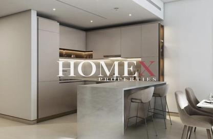 Apartment - 1 Bedroom - 1 Bathroom for sale in 350 Riverside Crescent - Sobha Hartland II - Bukadra - Dubai