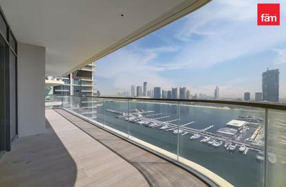 Apartment - 3 - 3 for rent in Marina Vista Tower 2 - Marina Vista - Emaar Beachfront - Dubai Harbour - Dubai