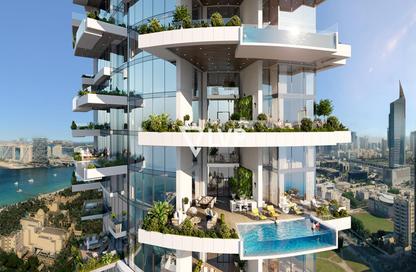 Apartment - 2 - 3 for sale in Cavalli Casa Tower - Dubai Media City - Dubai