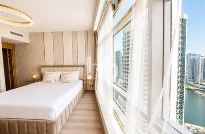 Apartment - 1 Bedroom - 2 Bathrooms for rent in Blakely Tower - Park Island - Dubai Marina - Dubai