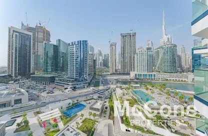 شقة - غرفة نوم - 1 حمام للايجار في بنينسولا ثري - بنينسولا - الخليج التجاري - دبي