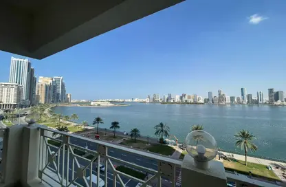 Apartment - 3 Bedrooms - 4 Bathrooms for rent in Al Bassam Tower - Al Majaz 3 - Al Majaz - Sharjah