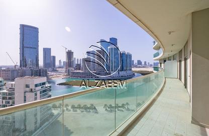 Apartment - 3 - 4 for rent in Beach Towers - Shams Abu Dhabi - Al Reem Island - Abu Dhabi
