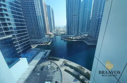 شقة - غرفة نوم - 2 حمامات للايجار في إقامة إم بي إل - (JLT) مجمع K - أبراج بحيرات الجميرا - دبي