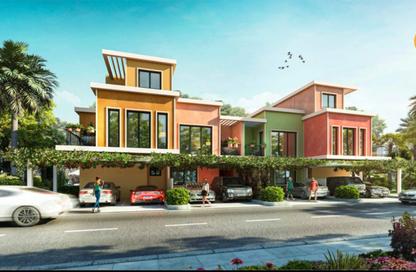 Townhouse - 5 - 6 for sale in Portofino - Damac Lagoons - Dubai