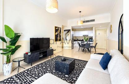 Apartment - 1 - 2 for rent in Mayfair Residency - Business Bay - Dubai