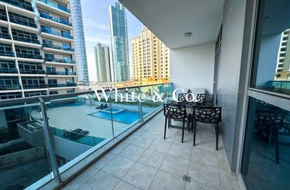 Apartment - 1 Bedroom - 2 Bathrooms for rent in The Jewel Tower B - The Jewels - Dubai Marina - Dubai