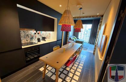 Apartment - 2 - 2 for rent in Mama Shelter Residences - Business Bay - Dubai