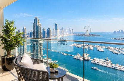 Apartment - 3 - 4 for sale in Beachgate by Address - Emaar Beachfront - Dubai Harbour - Dubai