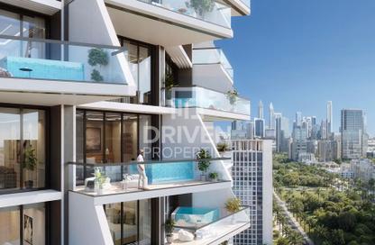 Apartment - 1 Bedroom - 1 Bathroom for sale in Binghatti Grove - District 17 - Jumeirah Village Circle - Dubai Apartment - 1 Bedroom - 1 Bathroom for sale in Binghatti Grove - District 17 - Jumeirah Village Circle - Dubai