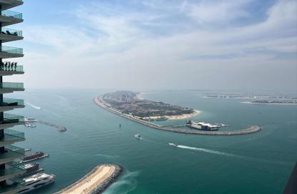 Apartment - 2 Bedrooms - 3 Bathrooms for rent in Beach Vista Tower 2 - Beach Vista - EMAAR Beachfront - Dubai Harbour - Dubai