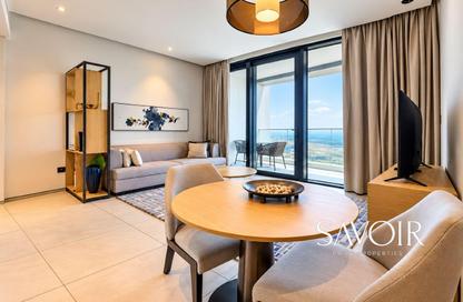 Apartment - 1 - 2 for rent in Jumeirah Gate Tower 2 - The Address Jumeirah Resort and Spa - Jumeirah Beach Residence - Dubai