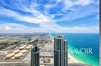 Apartment - 1 - 2 for rent in Jumeirah Gate Tower 2 - The Address Jumeirah Resort and Spa - Jumeirah Beach Residence - Dubai