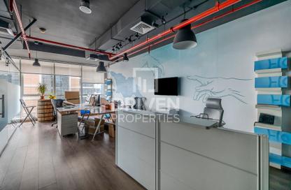 Office Space - Studio - 1 Bathroom for rent in Lake Central - Business Bay - Dubai