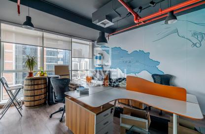 Office Space - Studio - 1 Bathroom for rent in Lake Central - Business Bay - Dubai