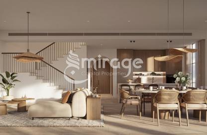 Townhouse - 4 - 5 for sale in Hudayriyat Golf Estates - Al Hudayriat Island - Abu Dhabi