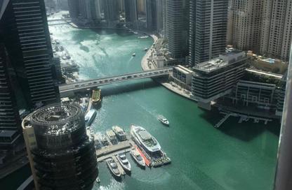 Apartment - Studio - 1 Bathroom for rent in Dubai Marina - Dubai