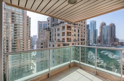 Apartment - 1 Bedroom - 2 Bathrooms for rent in Al Mesk Tower - Dubai Marina Towers - Dubai Marina - Dubai