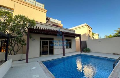 Villa - 5 - 5 for rent in Golf Gardens - Khalifa City - Abu Dhabi