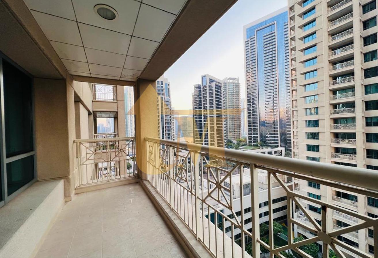 Spacious 1 BHK for Rent | Burj View | Balcony photo 14