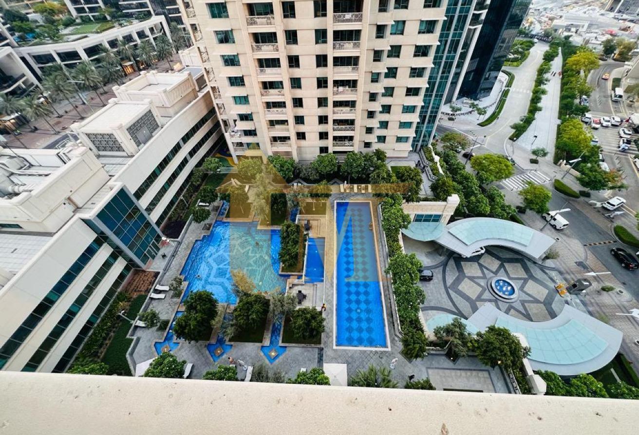 Spacious 1 BHK for Rent | Burj View | Balcony photo 15