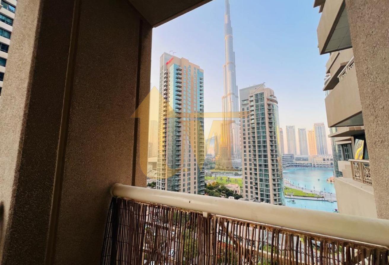 Spacious 1 BHK for Rent | Burj View | Balcony photo 13