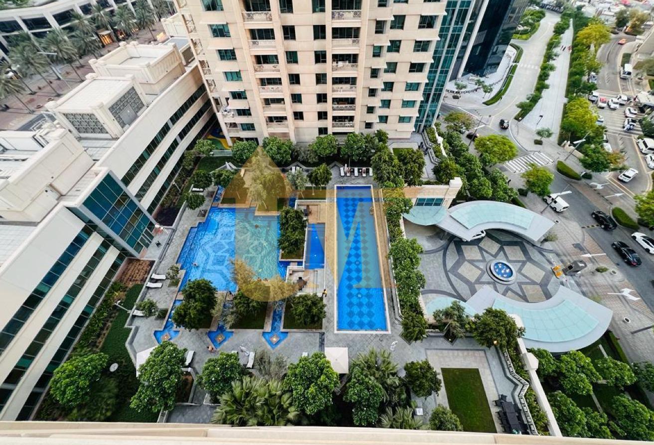 Spacious 1 BHK for Rent | Burj View | Balcony photo 16