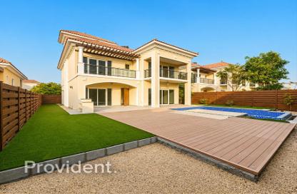 Villa - 5 Bedrooms - 6 Bathrooms for rent in Al Habtoor Polo Resort and Club - The Residences - Dubai Land - Dubai