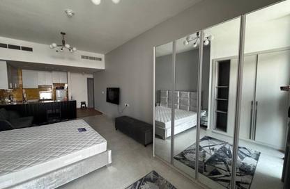 Apartment - Studio - 1 for rent in The V Tower - Dubai Land Residence Complex - Dubai