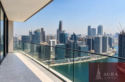 Apartment - 4 - 5 for rent in Peninsula Four - Peninsula - Business Bay - Dubai