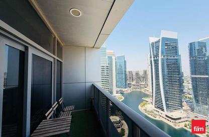 Apartment - 2 Bedrooms - 4 Bathrooms for rent in Green Lakes Towers 2 - Green Lakes Towers - JLT Cluster S - Jumeirah Lake Towers - Dubai