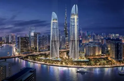 Apartment - Studio - 1 Bathroom for sale in Canal Crown 1 - Canal Crown - Business Bay - Dubai