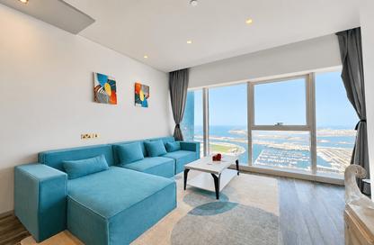 Apartment - 2 Bedrooms - 3 Bathrooms for rent in Damac Heights - Dubai Marina - Dubai