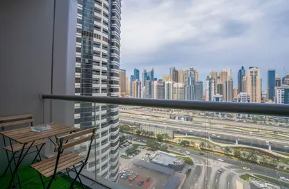 Apartment - 1 Bedroom - 2 Bathrooms for rent in MAG 214 - JLT Cluster R - Jumeirah Lake Towers - Dubai