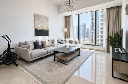 Apartment - 1 - 2 for rent in Silverene Tower B - Silverene - Dubai Marina - Dubai