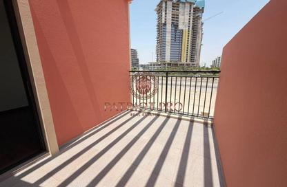 Townhouse - 4 - 3 for rent in Portofino - Damac Lagoons - Dubai