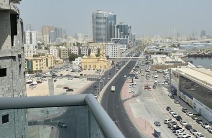 Apartment - Studio - 1 for rent in Oasis Tower - Al Rashidiya 1 - Al Rashidiya - Ajman