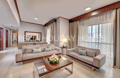 Hotel  and  Hotel Apartment - 2 Bedrooms - 2 Bathrooms for rent in Suha JBR Hotel Apartments - Jumeirah Beach Residence - Dubai